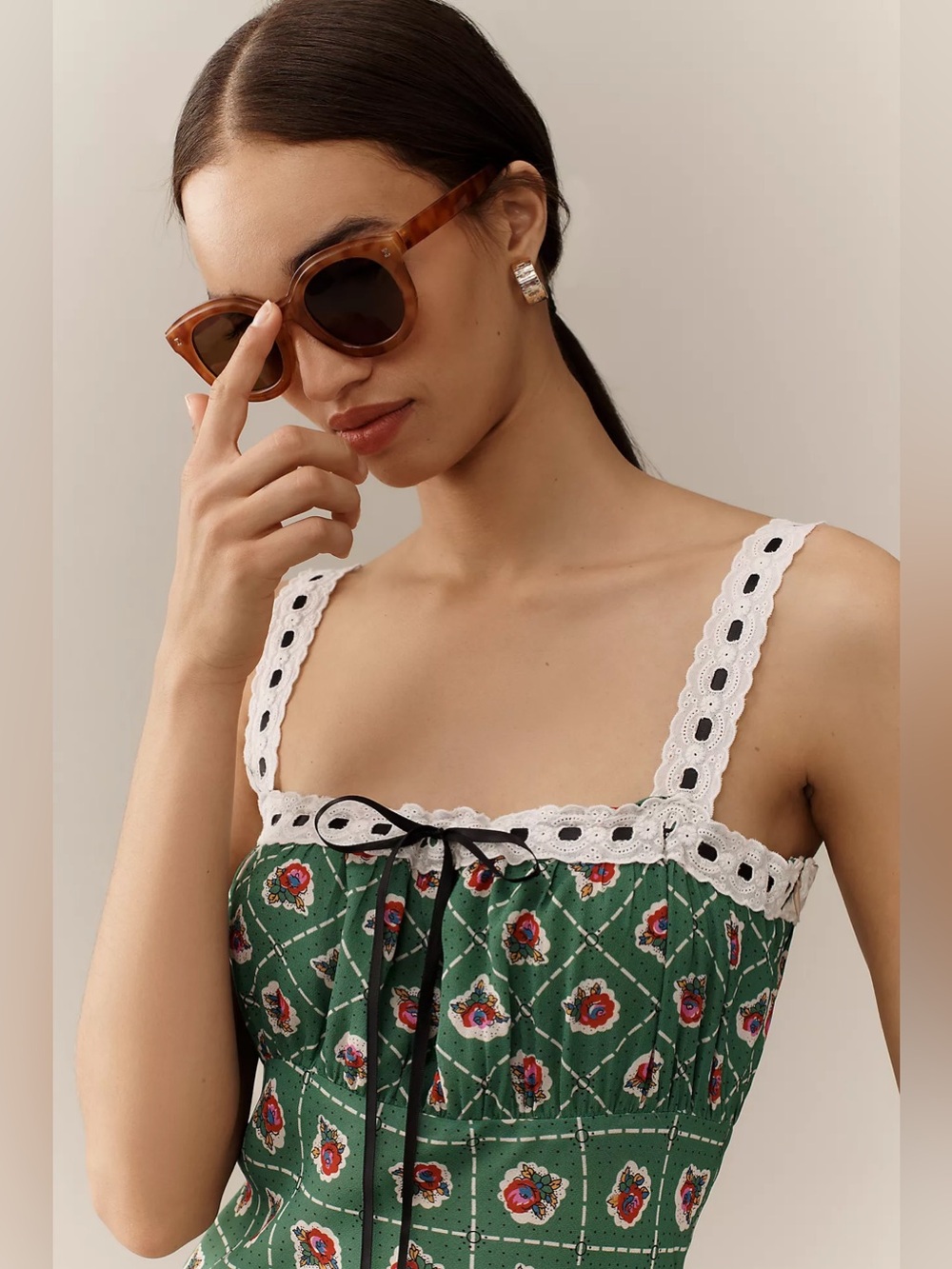 WAYF Magnolia Midi Slip Dress - Picture 3 of 8